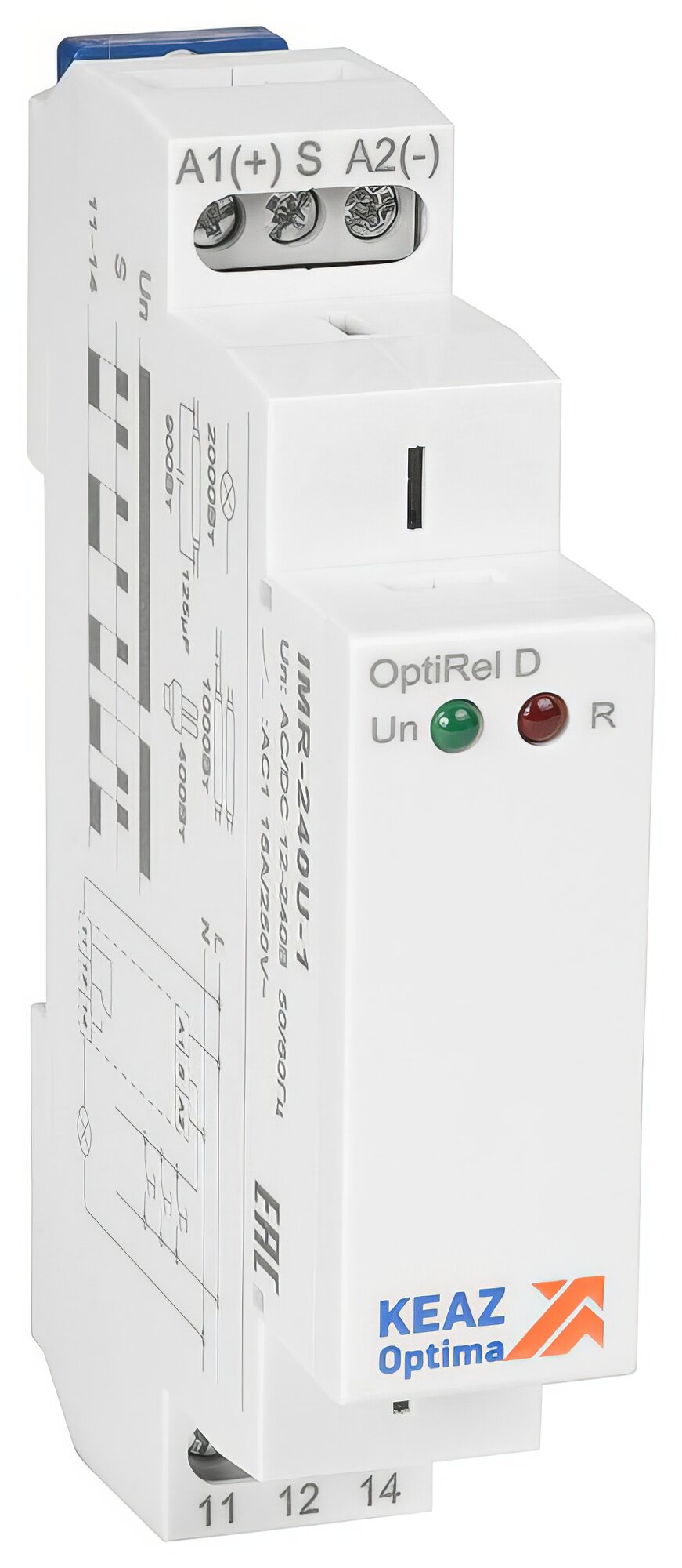 Реле импульсное OptiRel D IMR-240U-1 16А 1СО 12-230АС/DC