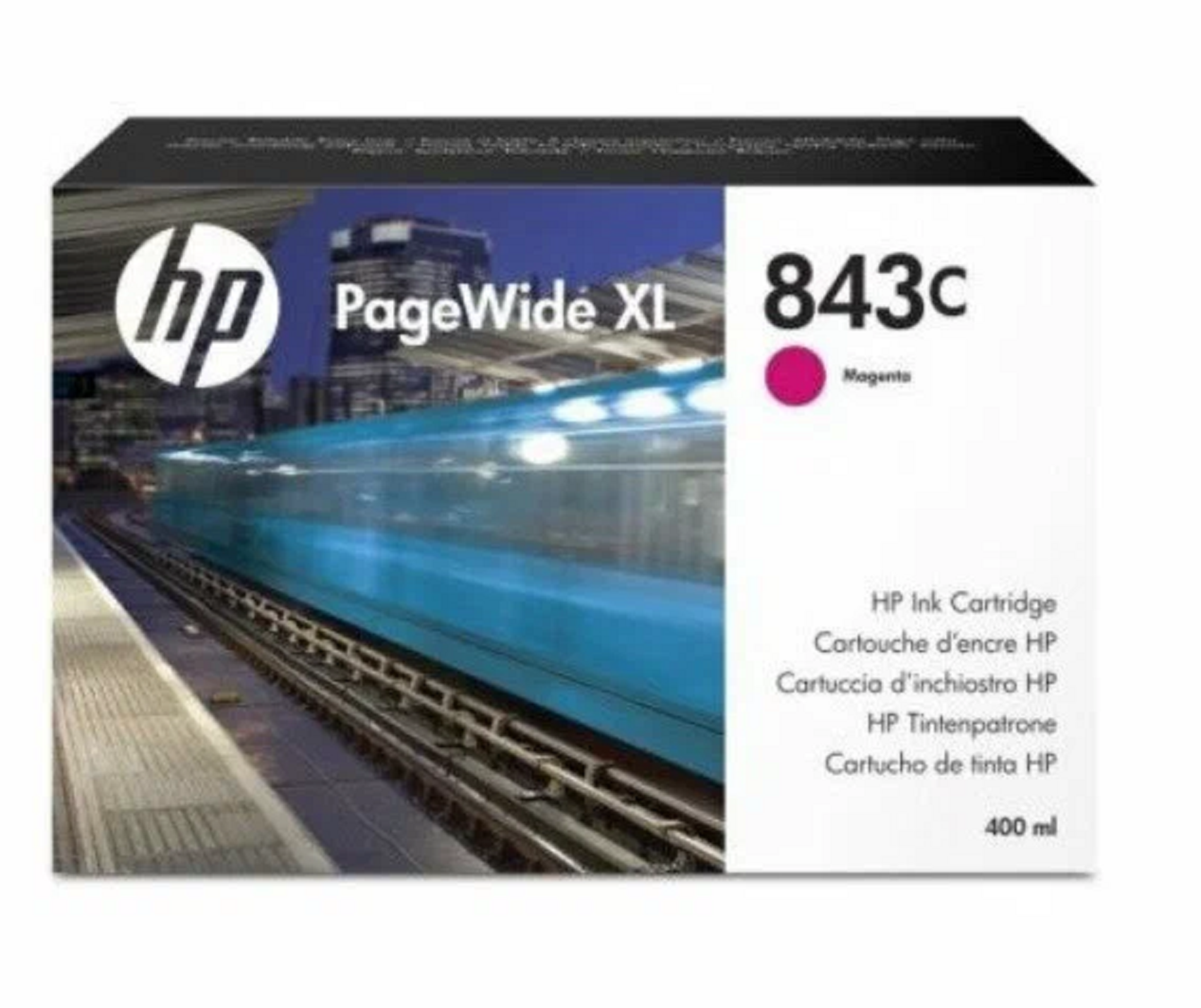 Картридж HP 843C PageWide XL 5000/4x000, пигментные чернила, до 5 тыс страниц