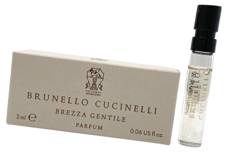 Пробник парфюма унисекс Brunello Cucinelli Brezza Gentile 2 мл / Нежный Ветерок