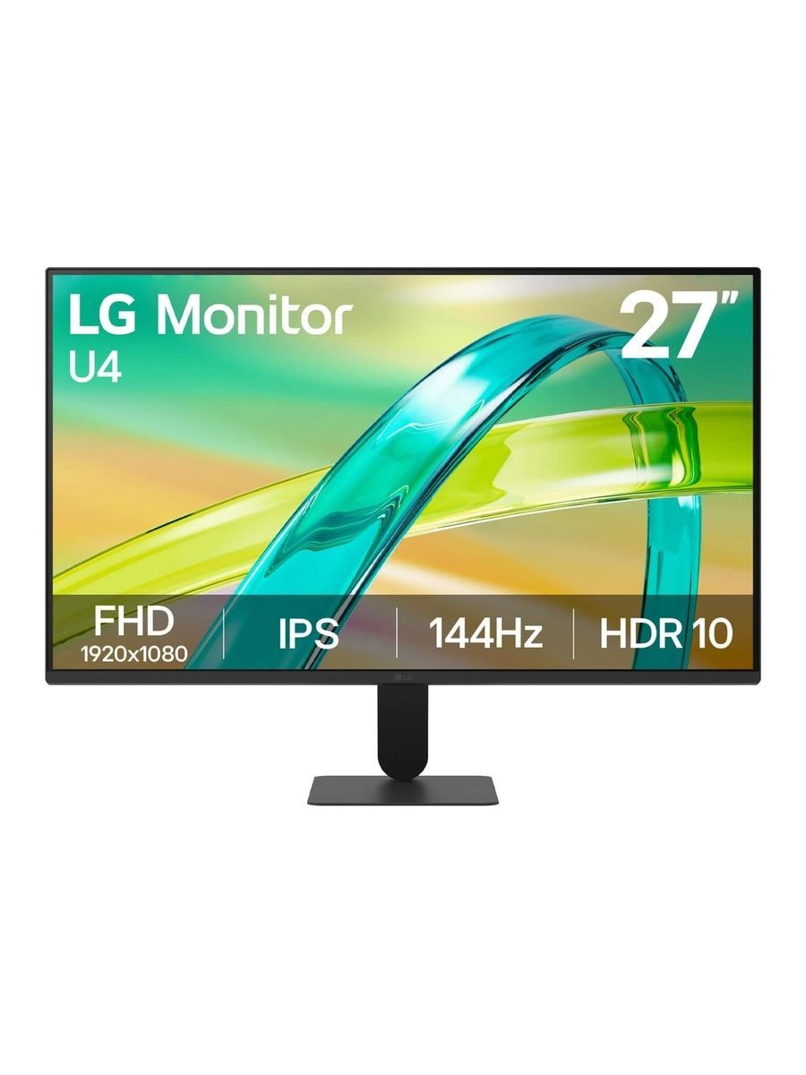 LG 27" Монитор (27G411B-B), IPS, 1920x1080 Full HD, 144 Гц