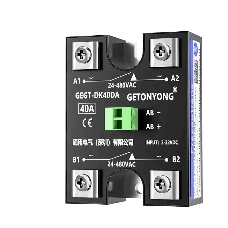 SSR-SK40DA двухканальный реле GEGT-DK25DA