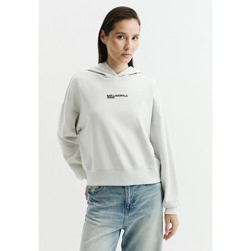 фото Худи karl lagerfeld jeans, размер m, , серый