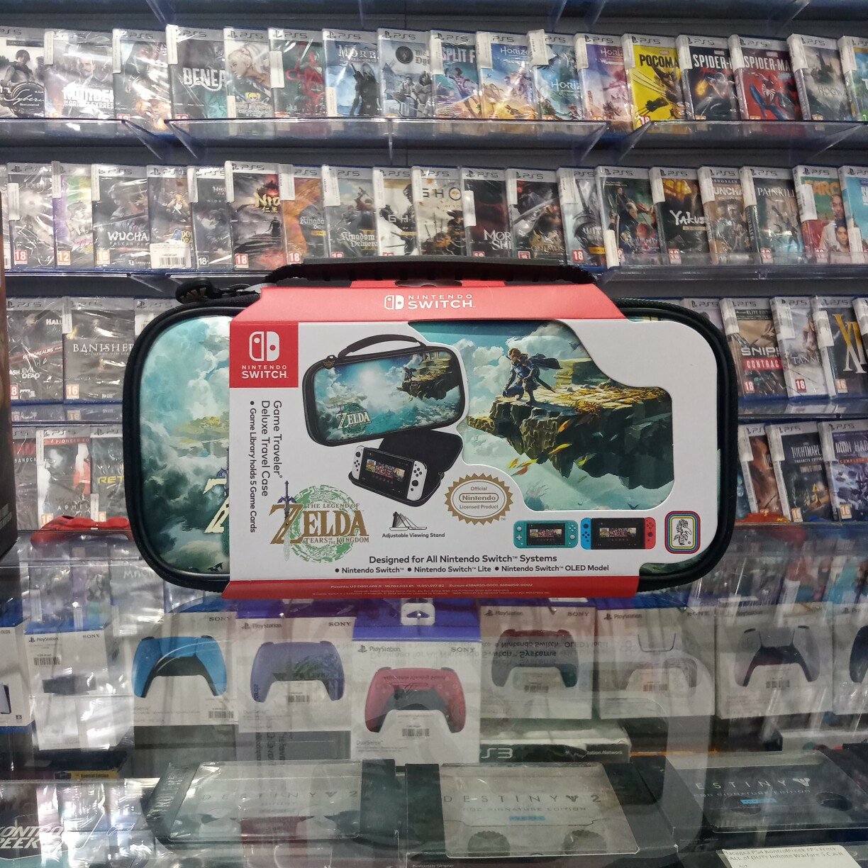 Чехол Nintendo Switch RDS Game Traveler: Deluxe Travel Case - Legend of Zelda: TOTK Edition(SPC)