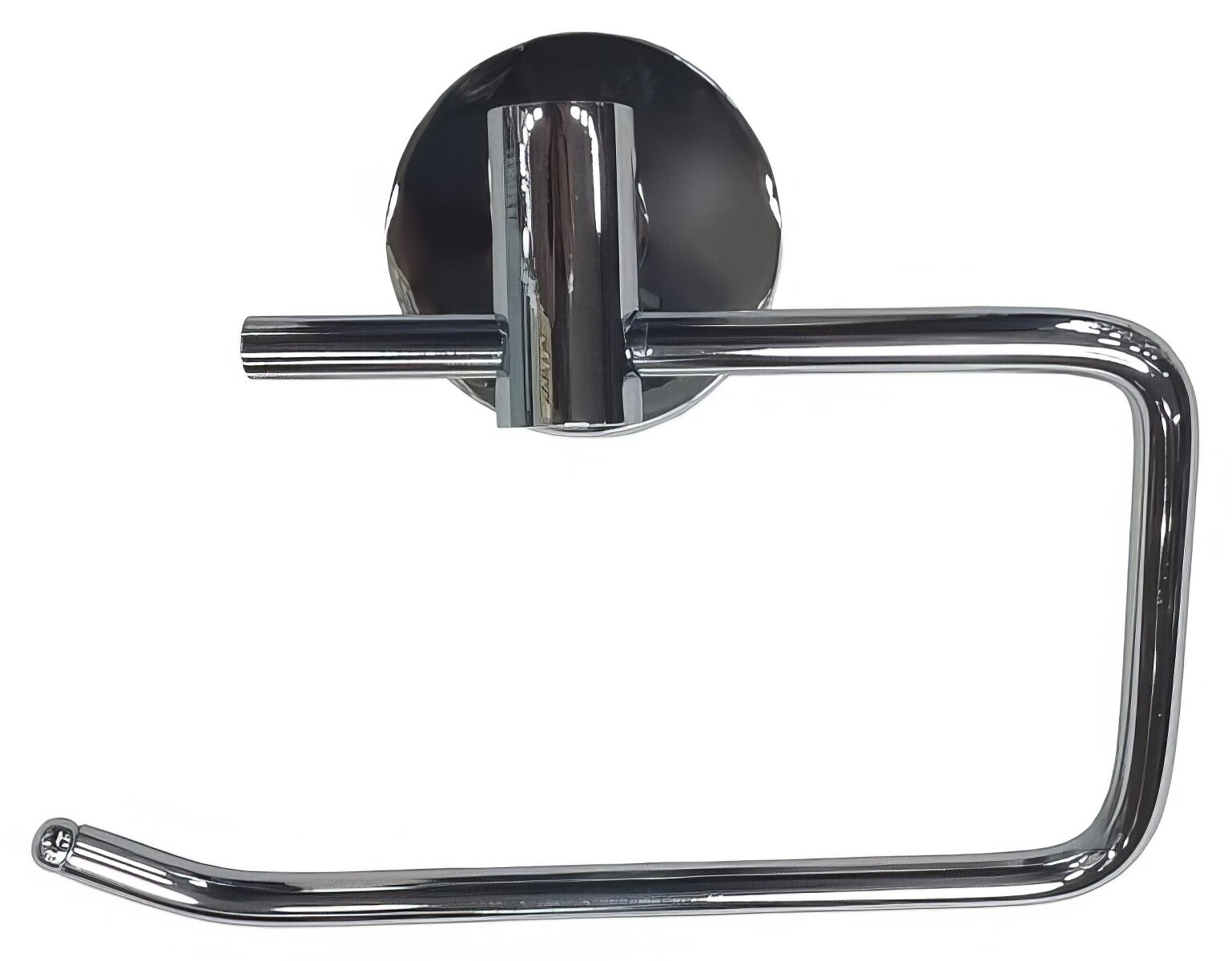Бумагодержатель LEDEME Oval L1703-3 открытый хром