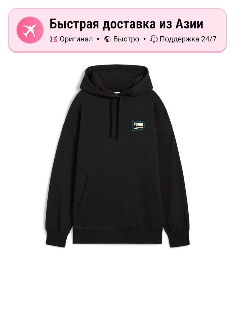 Свитшот PUMA DOWNTOWN OVERSIZED HOODIE, 1 шт.