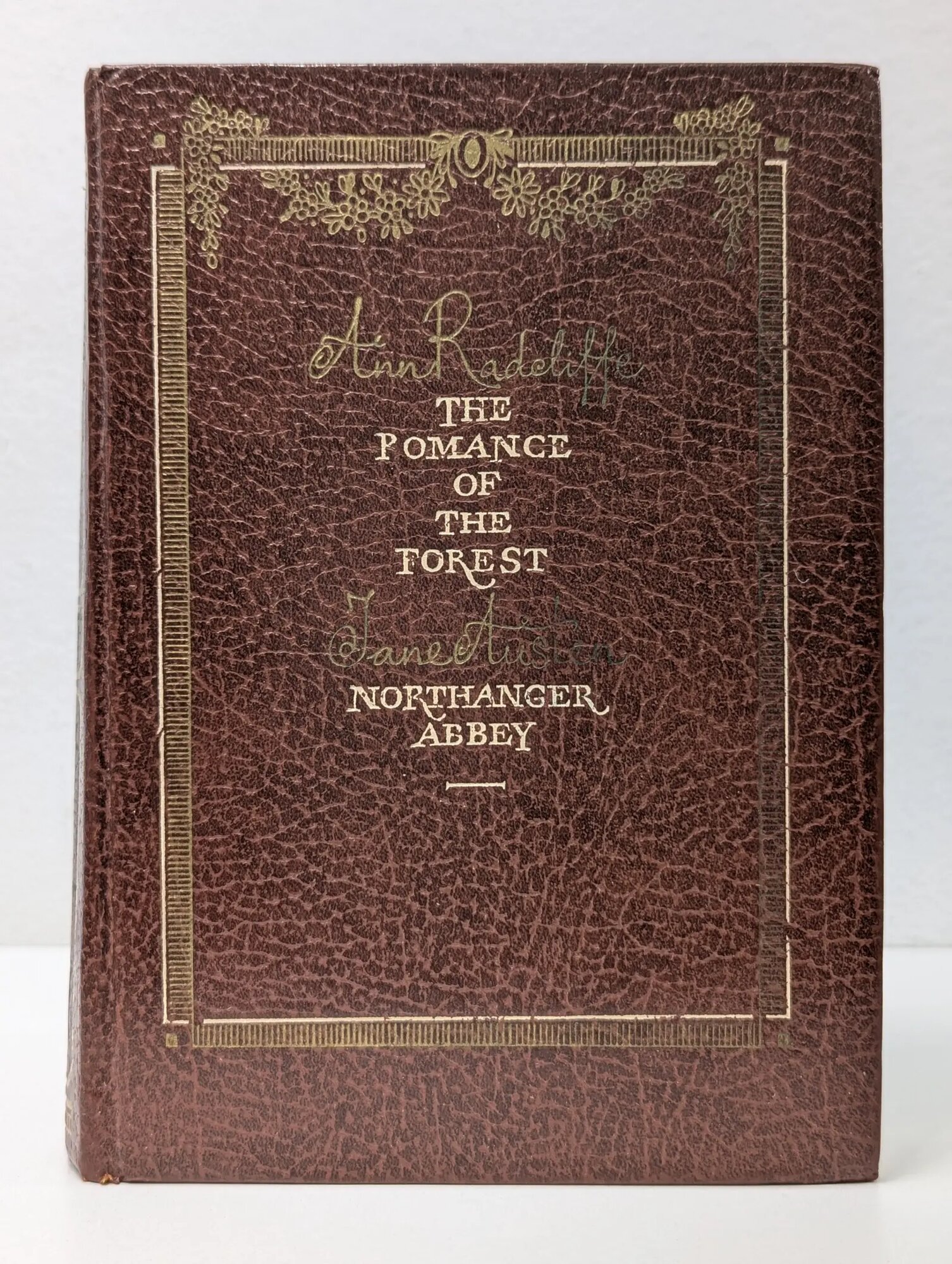 The Romance of the Forest. Northanger Abbey Рэдклифф Анна, Остен Джейн 1973
