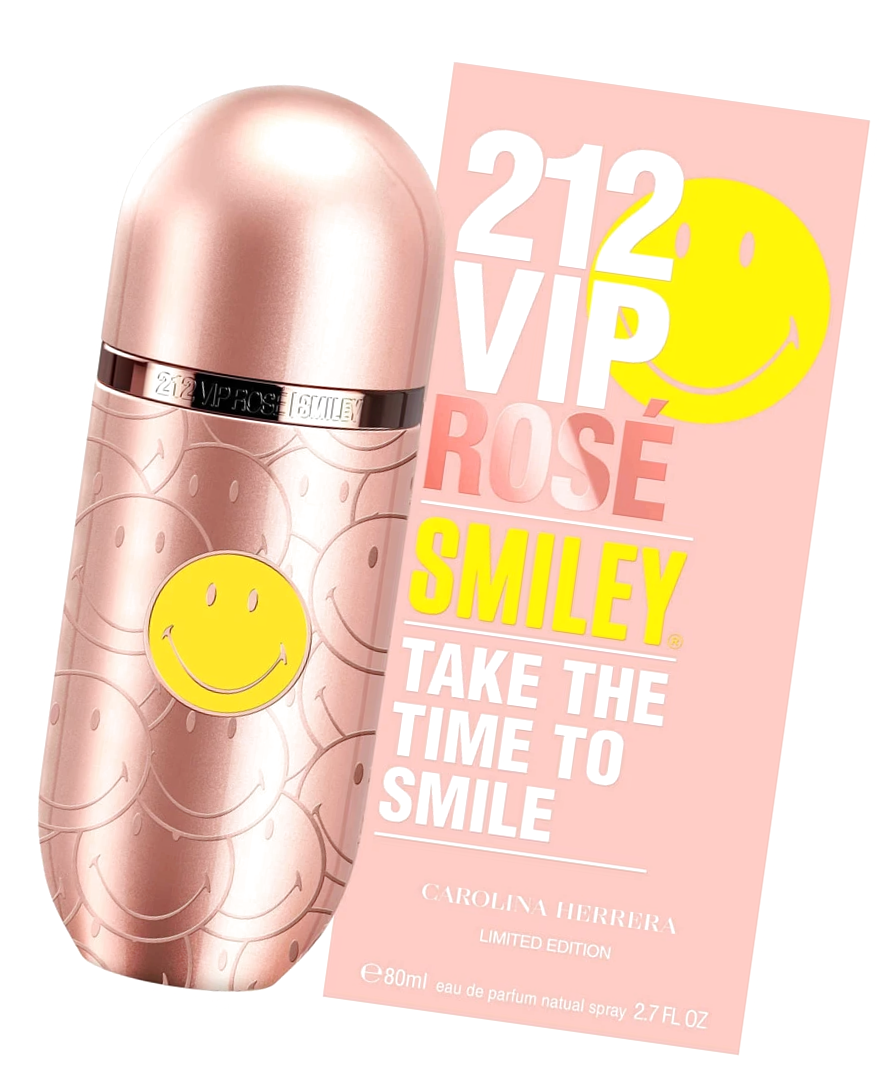 Carolina Herrera 212 VIP Rose Smiley аромат для женщин 80 мл - Каролина Херрера 212 Роуз Смайли