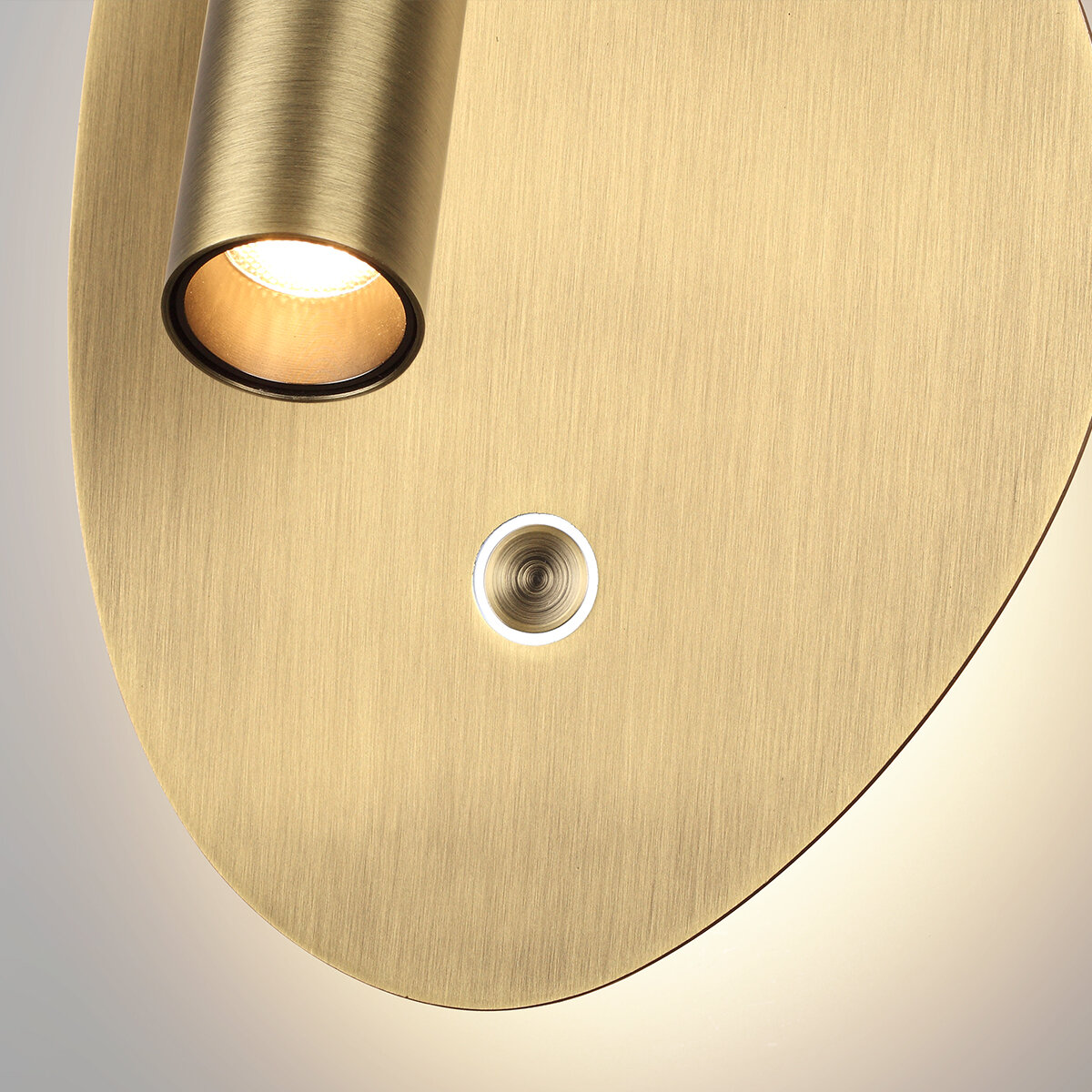 Настенный светильник, бра ODEON LIGHT 7185/9WL, брашированная бронза, IP20, LED 9W,2700K/3300K/4000K,120° — фото 1
