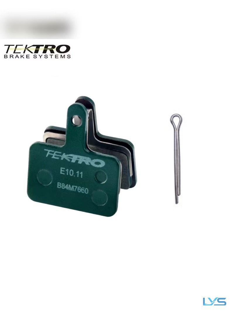 Колодки тормозные дисковые TEKTRO E10.11, 1 пара, россыпью, со шплинтом