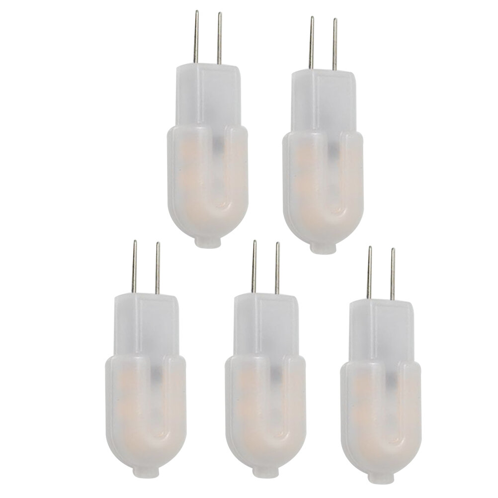 5 Штук 1 5W Новые G4 12 Светодиодные Лампы SMD 2835 LED G4 Теплый Белый Свет