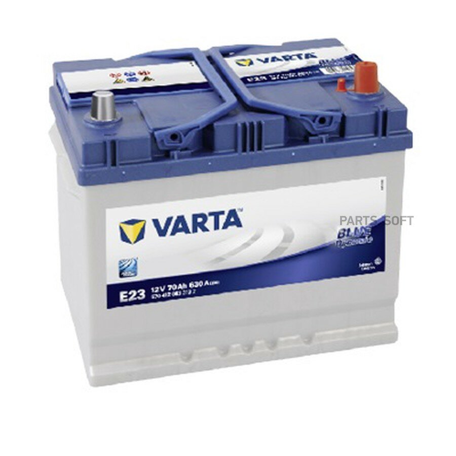 Аккумуляторная батарея Blue Dynamic [12V 70Ah 630A B01] от официального дистрибьютора, VARTA, артикул 570412063