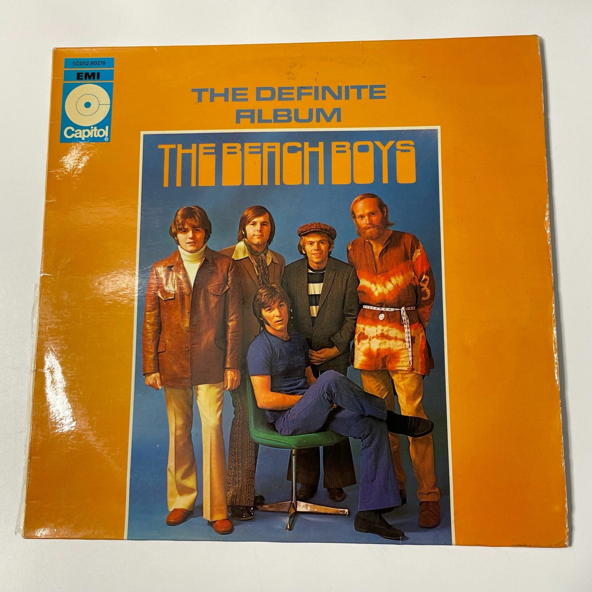 Винтажная виниловая пластинка LP The Beach Boys The Definite Album (Нидерланды, 1970)