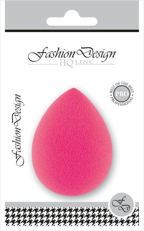 Кисть косметическая Top Choice Fashion Design, спонж-блендер для макияжа, розовый, 1 шт