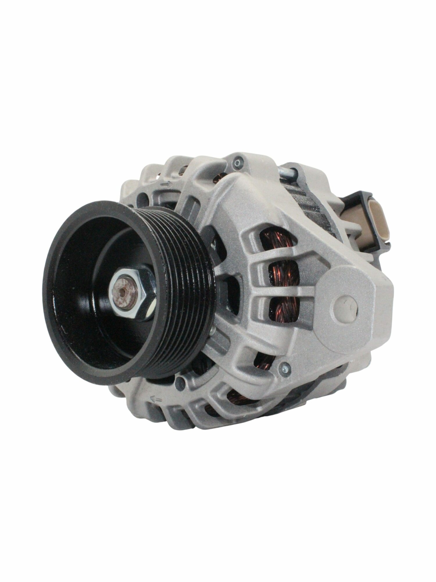 Генератор Хендай HD35 двигатель D4CB, 24В, 55А, 8 ручьев Tesla Technics (TT12547)