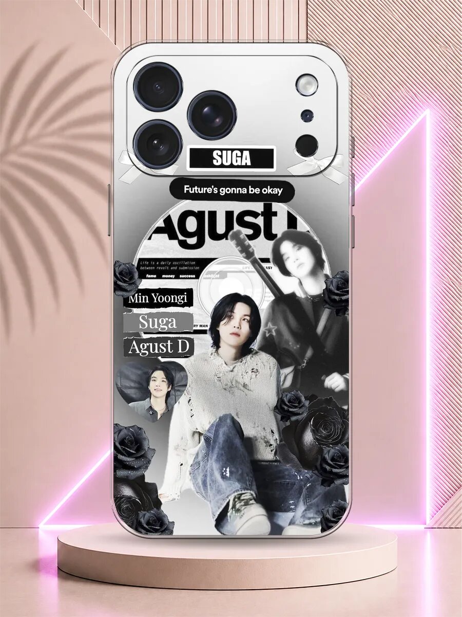 Чехол на iPhone 17 Pro Max BTS Suga