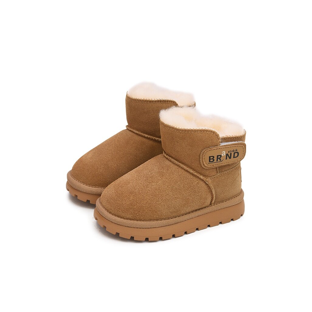Угги, размер EU 29 стопа (18,2CM), хаки — фото 1