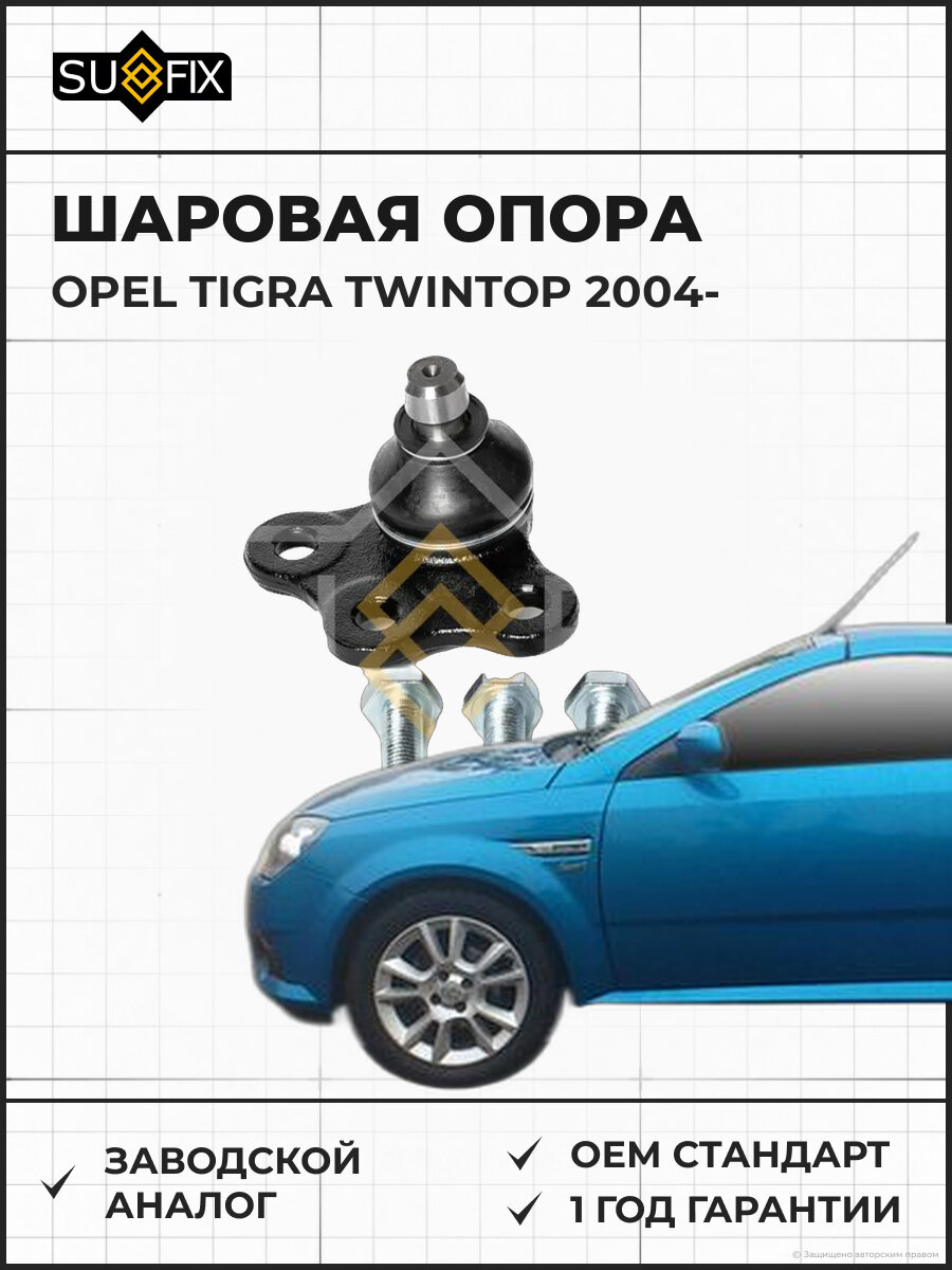 Шаровая опора SUFIX SG1270 Опель Тигра TWINTOP OPEL TIGRA TWINTOP 2004