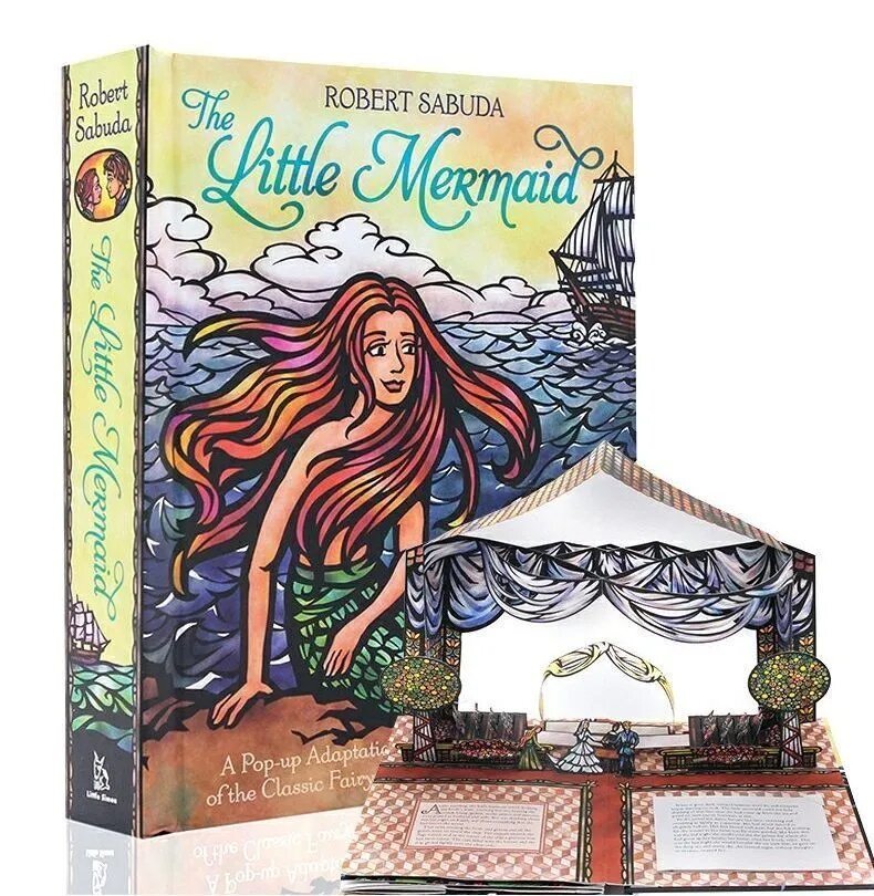The Little Mermaid: Pop-Up book Sabuda Robert // Русалочка. Роберт Сабуда | Sabuda Robert