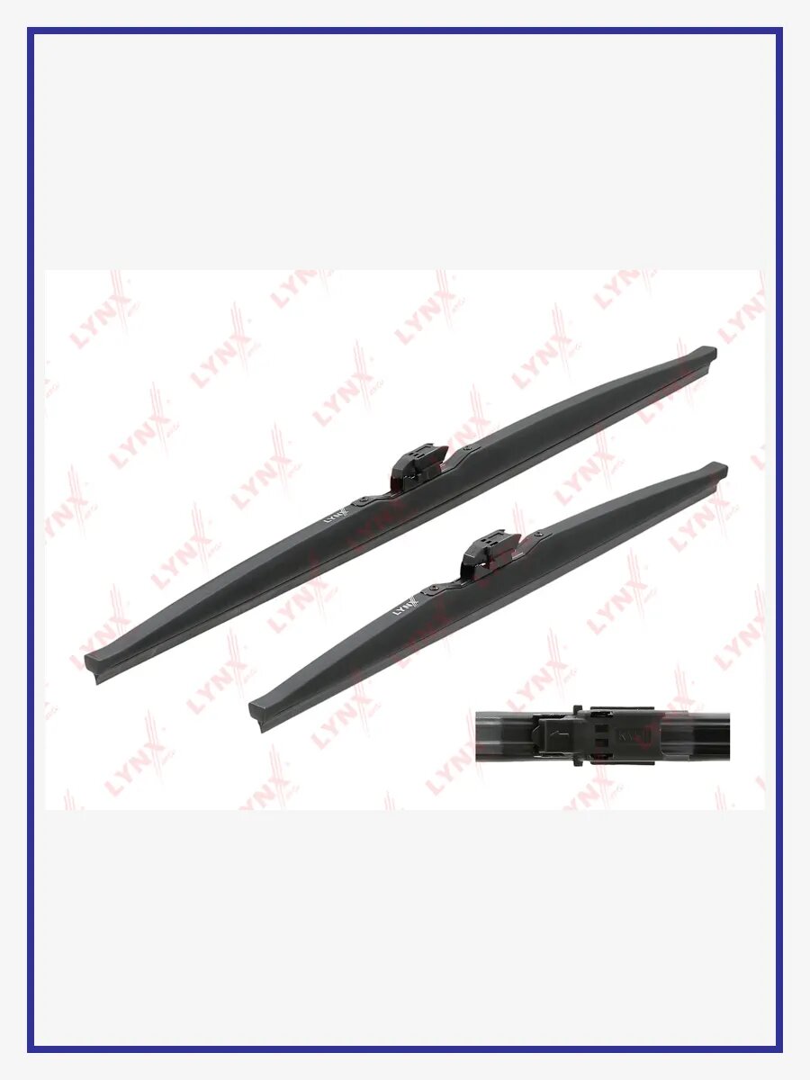 Щетка стеклоочистителя зимняя, комплект 600/450мм (VATL5.1), арт. LW6045V