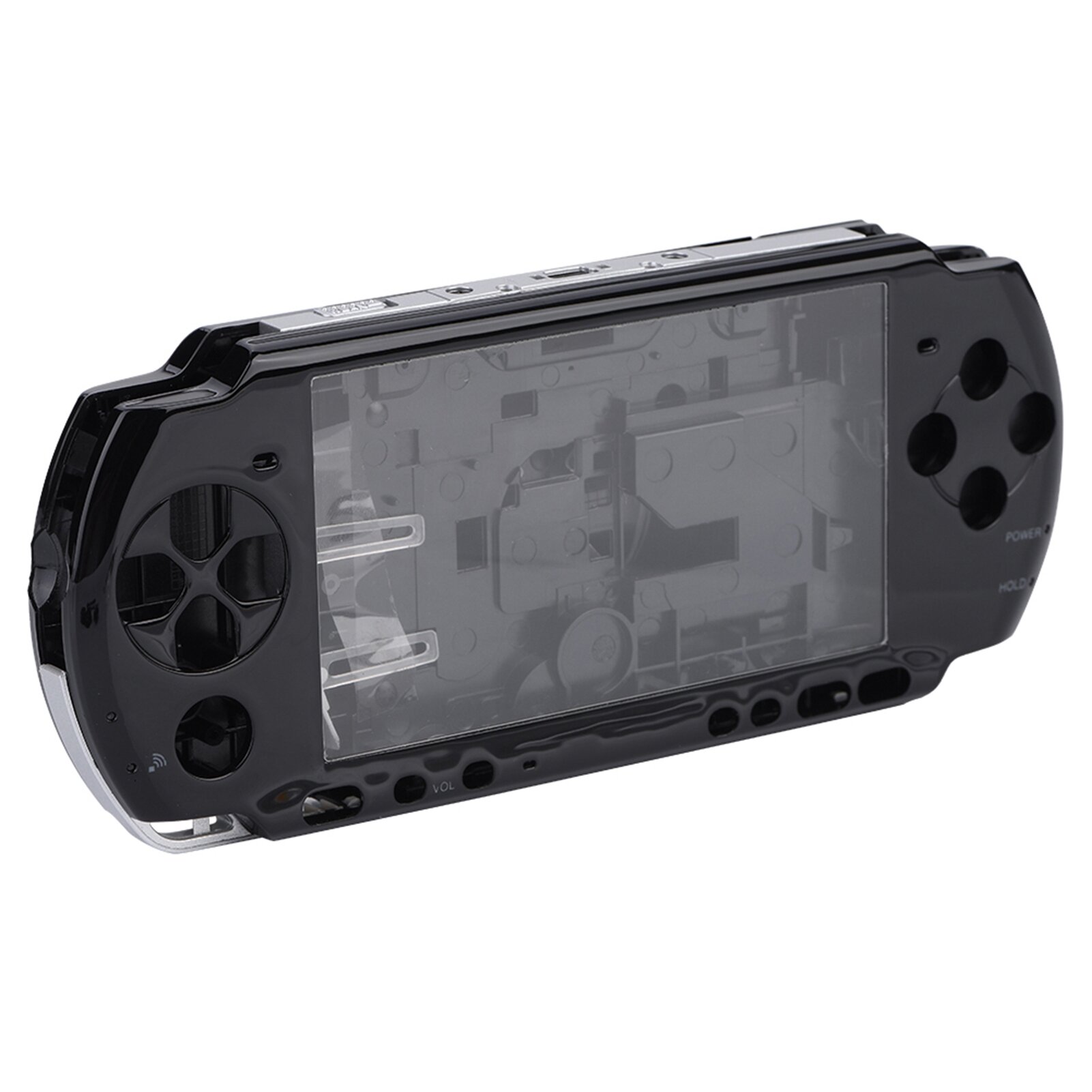 Запчасти для ремонта корпуса игрового устройства PSP 3006, с уникальным дизайном, черный