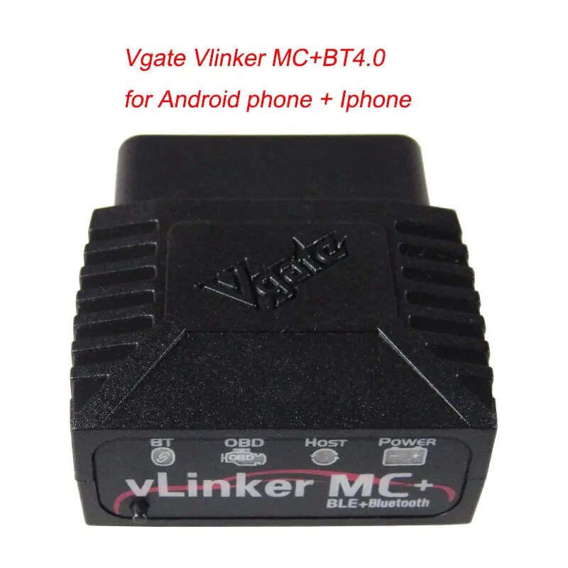 Vgate vLinker MC+ – сканер OBD2 ELM327 V2.2, инструмент для диагностики автомобилей, Bluetooth 4.0