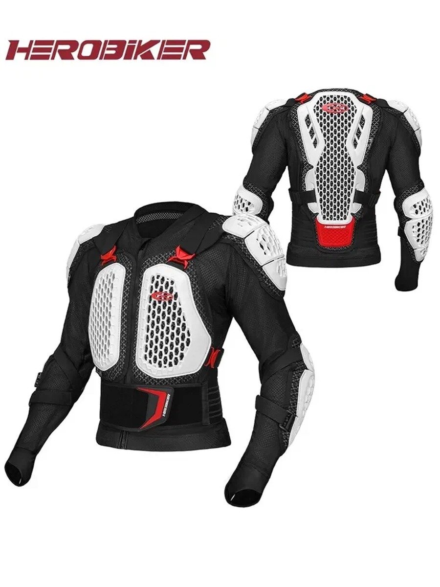 Herobiker Моточерепаха, размер: XXXL, цвет: белый