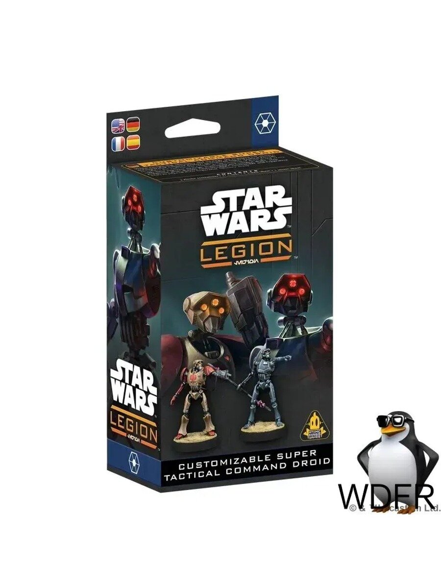 Легион Звездных Войн SWQ29 Star Wars: Legion - Customizable Super Tactical Command Droid