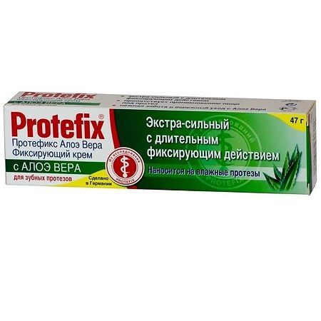 Протефикс крем Экстра-сильный 47г (40мл) Алоэ-вера