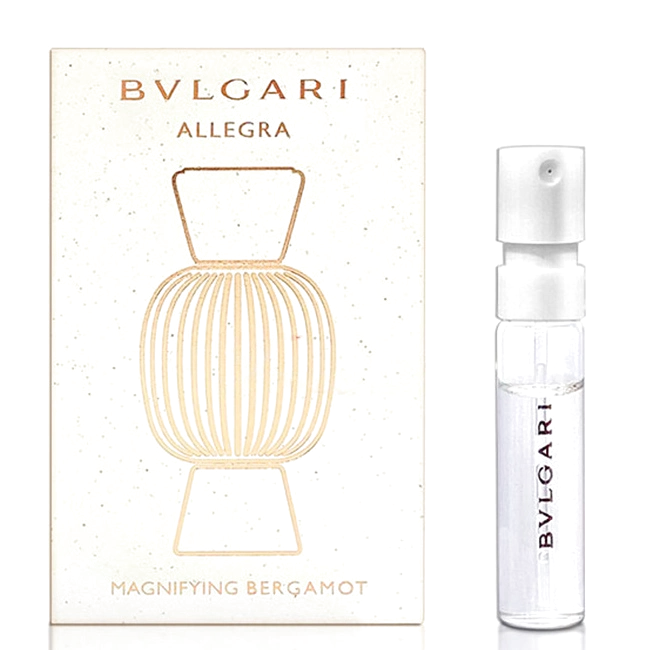 Пробник парфюмерной воды Bvlgari Magnifying Bergamot Essence для женщин 1.5 мл