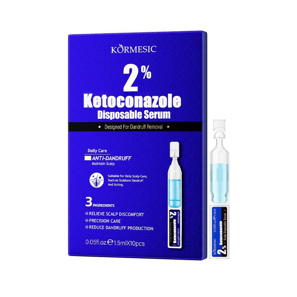 KORMESIC Сыворотка для волос от перхоти, с кетоконазолом 2%