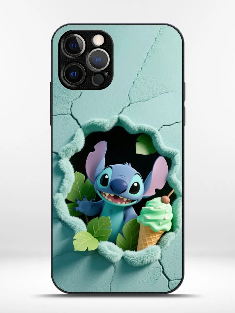 Чехол на iPhone 12 Pro стич