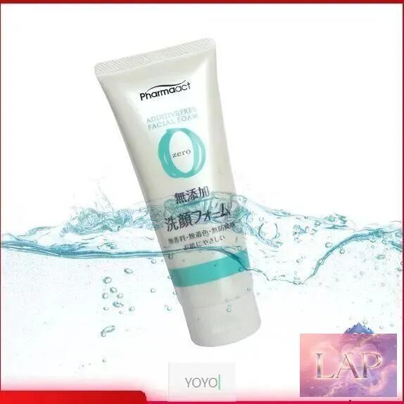 Pharmaact Mutenka Zero, KUMANO COSMETICS мягкая пенка для умывания чувствительной кожи, без красителей и отдушек, 130 гр. Япония.