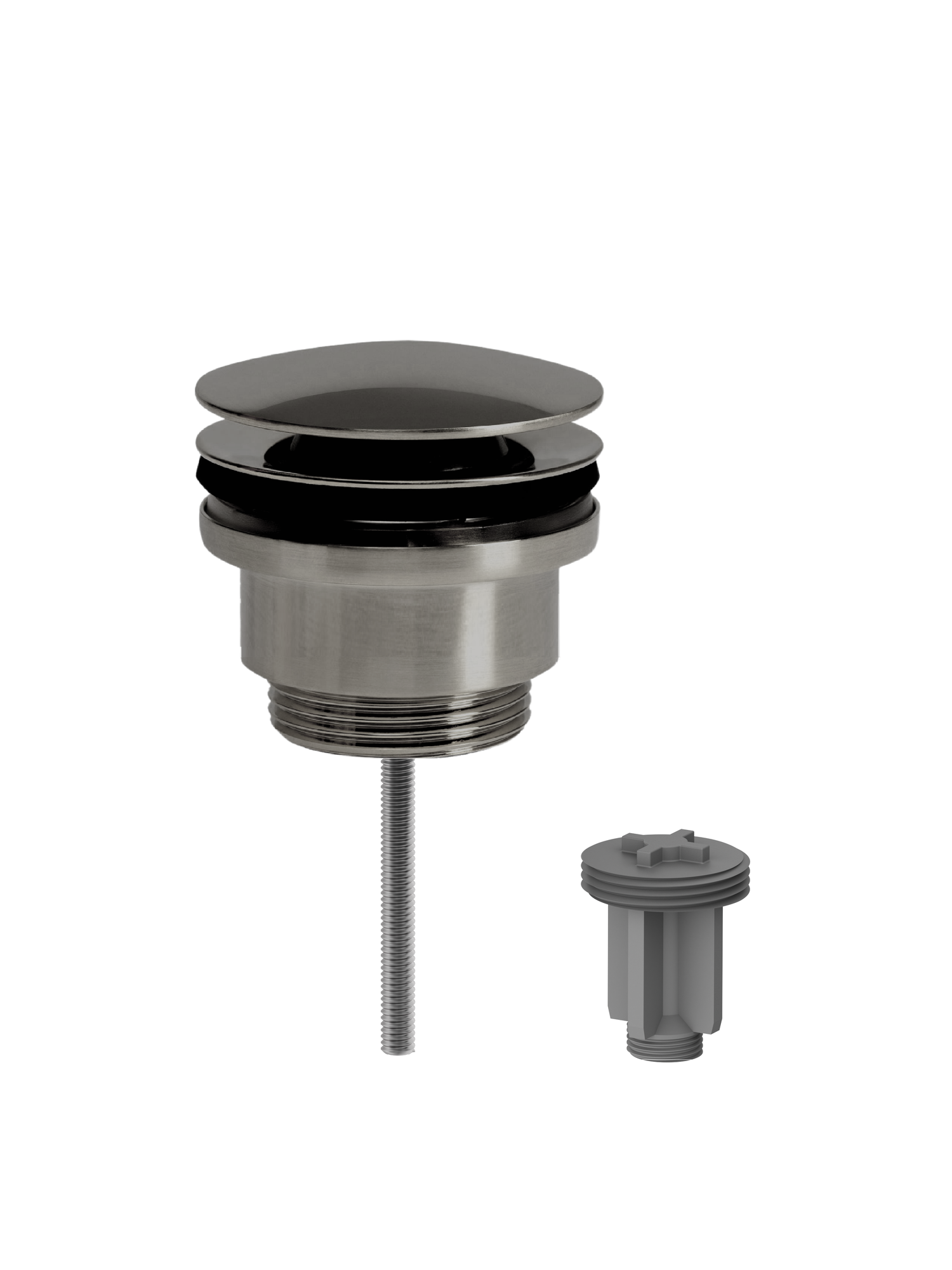 Донный клапан MILLEAU ML35011C/C-GM универсальный, оружейная сталь