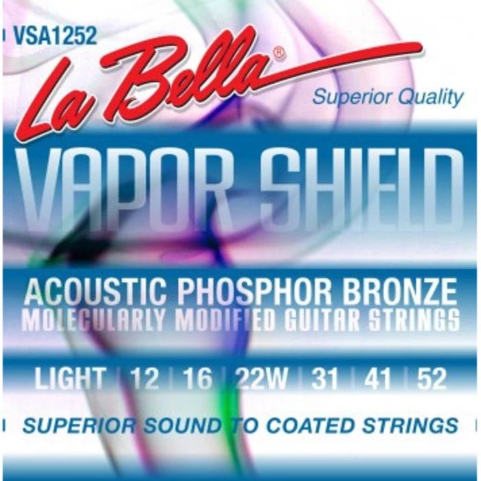 La Bella VSA1252 Комплект струн для 6-струнной акустической гитары 12-52