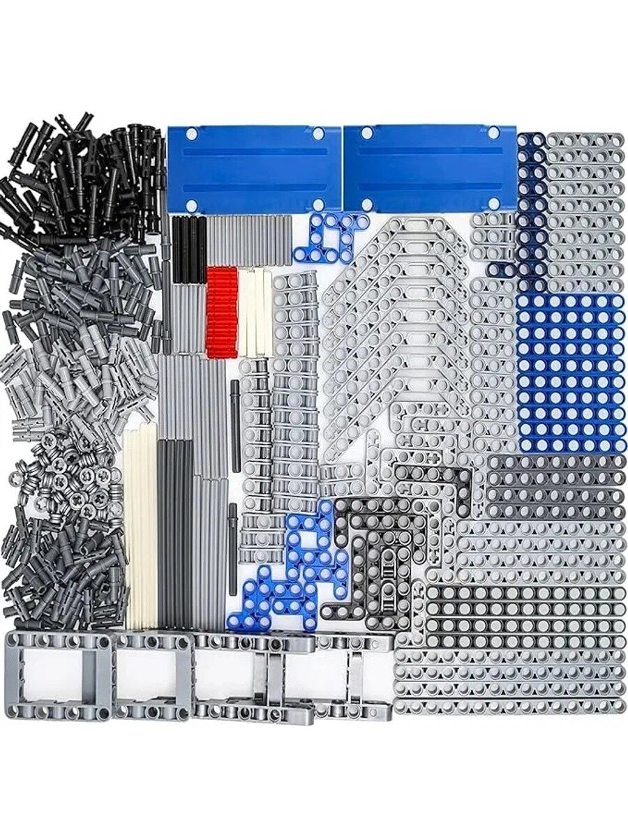 420pcs Технические части Содержит компоненты, балки, валы, штифты, панели и т. д