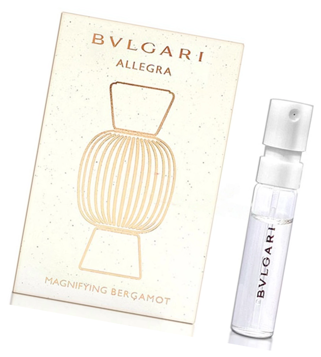 Стойкий аромат Bvlgari Magnifying Bergamot Essence пробник 1.5 / Парфюмерная вода Булгари Эссенция Бергамота миниатюра