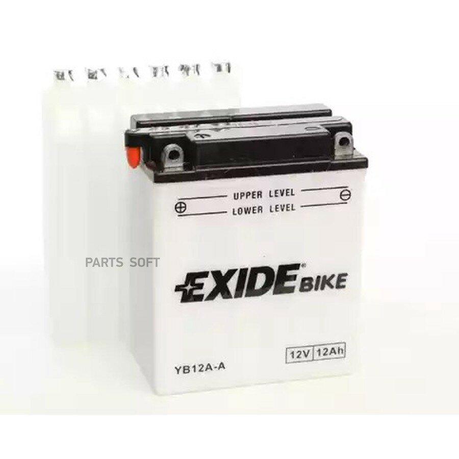 Аккумулятор 12V 12Ah 165A ETN 1(L+) B0 135x80x160 4,1kg от официального дистрибьютора, EXIDE, артикул EB12AA