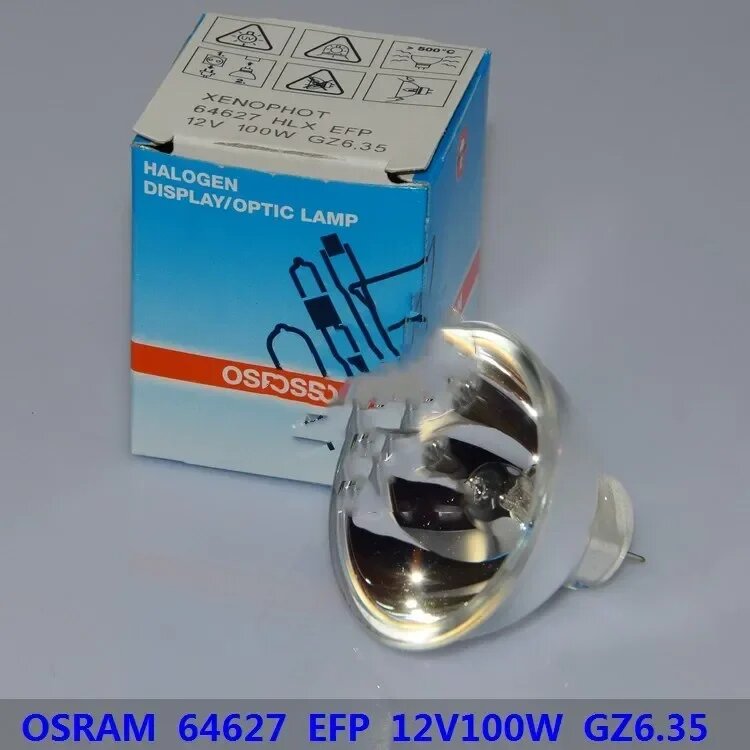 Оптические галогенные лампы Osram для микроскопа 12В 100Вт
