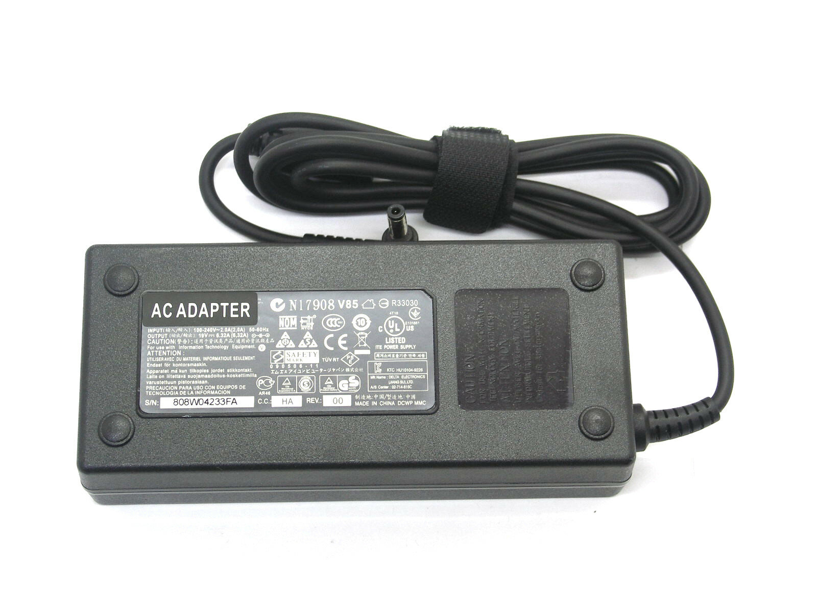 Блок питания для Acer 19V/6.3A 120W, разъем 5.5x2.5, с кабелем в розетку, ADP-AC-14