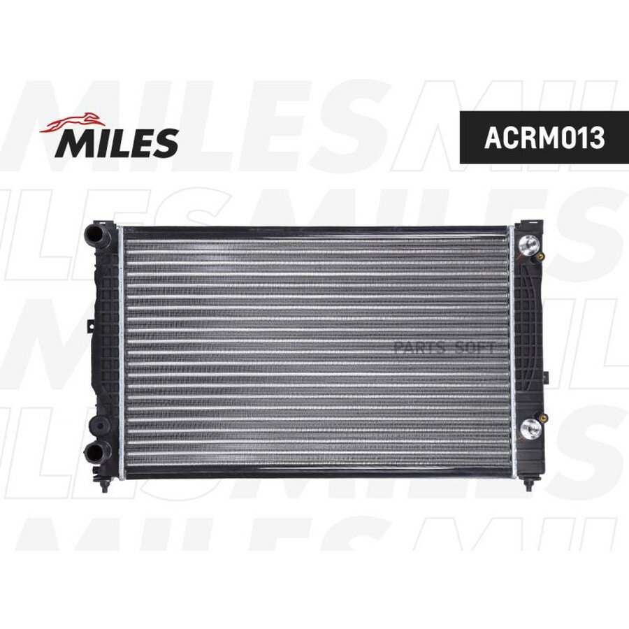Радиатор AUDI A4 1995- 1.6/1.8/1.8T/2.0/2.3VR5/1.9TDI/2.5TDI AUTOMATIC TRANSMISSION от официального дистрибьютора, MILES, артикул ACRM013