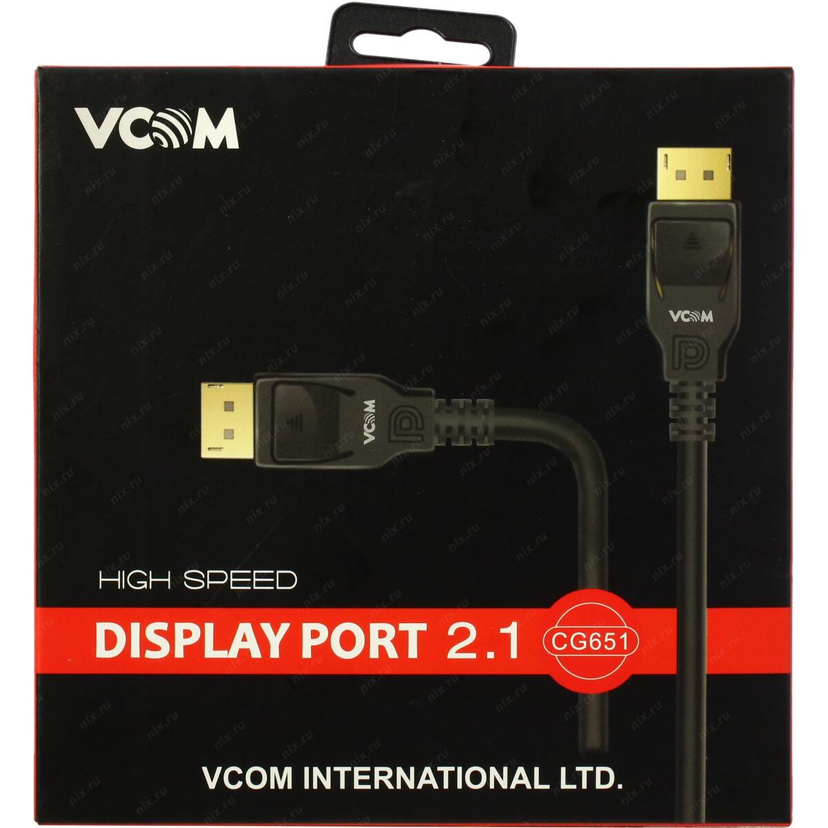 VCOM CG651-2.0 Кабель DisplayPort (M) - DisplayPort (M) 2м — фото 1