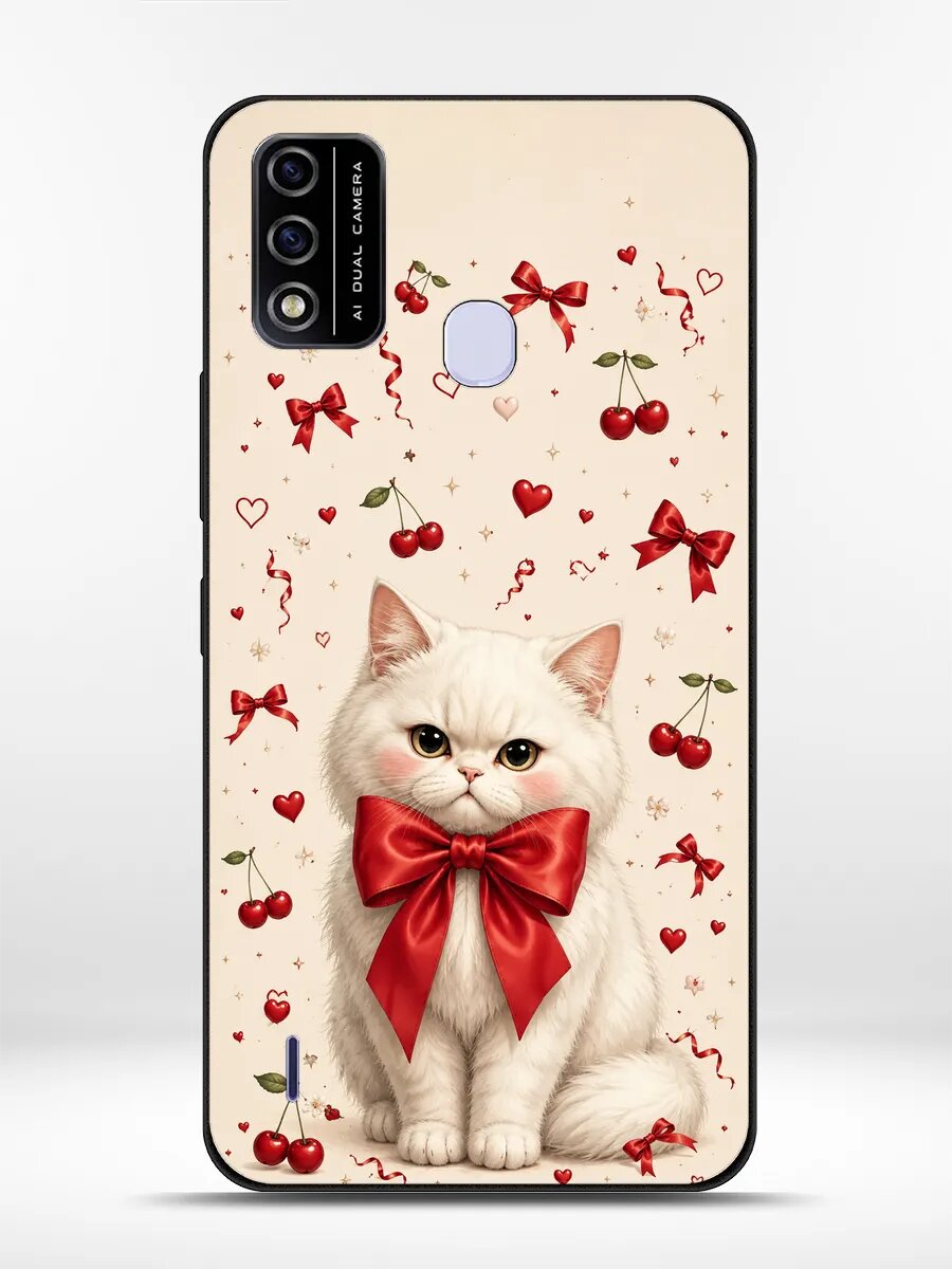 Чехол на Itel A48 Котик