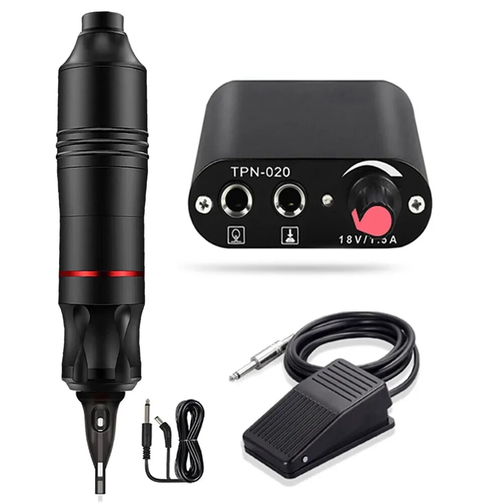 VEDDIN Картридж для татуировки с блоком питания Pen Power Kit