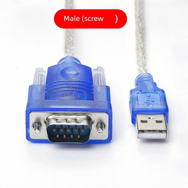 USB-RS232 последовательный кабель 5 м 9-контактный разъем DB9 мужской с винтовым креплением для увеличенного диапазона