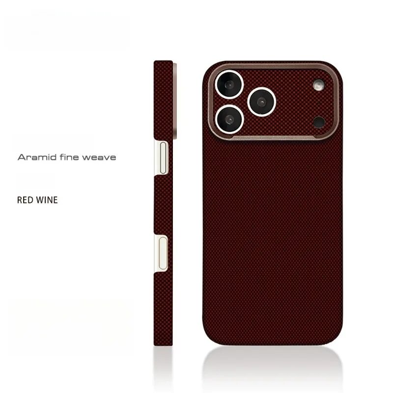 Магнитный Чехол MagSafe Для iPhone 18 Pro Max 17 16 15 14 Со iPhone 18 Pro, Красный, Wine Red