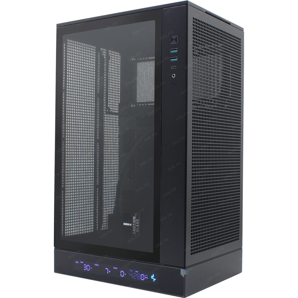 Minitower Deepcool CH270 DIGITAL R-CH270-BKNDM0-G-1 Black MicroATX без БП — фото 1