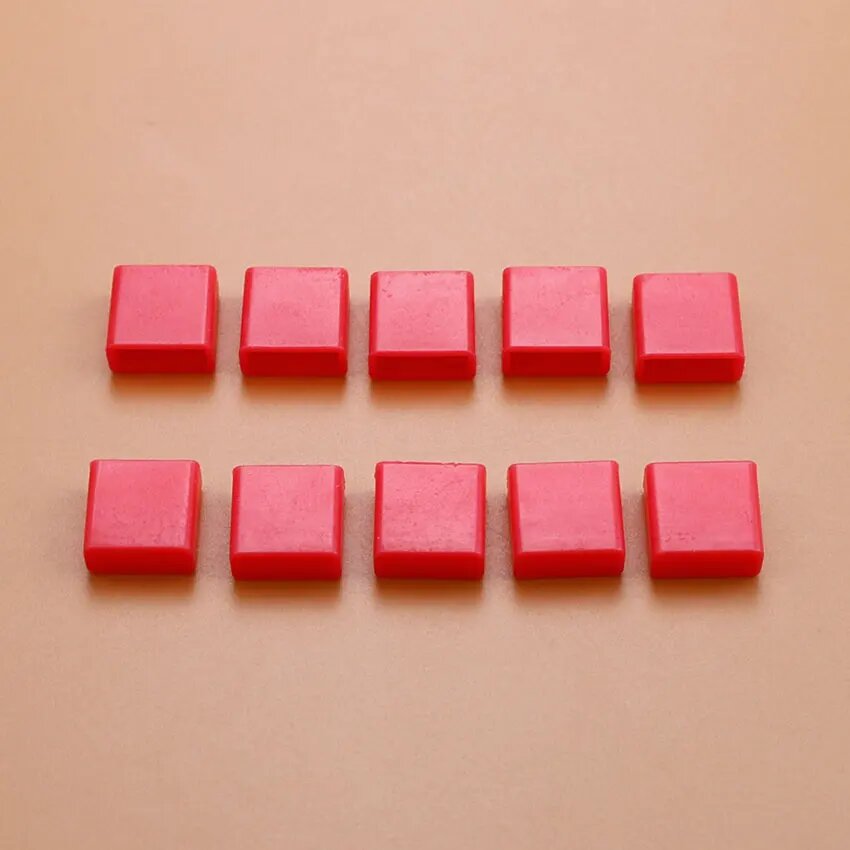 10 шт. Заглушки USB Type-A, Red/Розовый