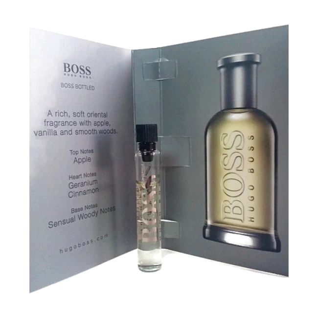 Туалетная вода Hugo Boss Boss Bottled мини 1.5 / Пробник яркого аромата Хуго Босс Босс Ботлед / Сэмпл парфюма