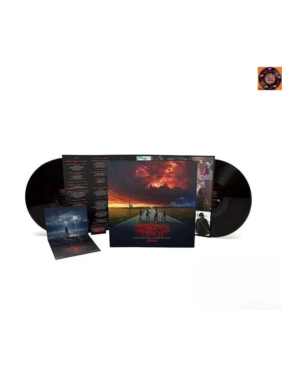 Виниловая 2LP Stranger Things: Саундтрек (коллекционное издание)-LPSAN