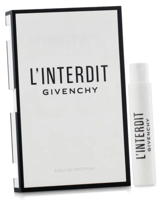 Стойкий аромат Givenchy L Interdit пробник 1 / Парфюмерная вода Живанши Л Интердит миниатюра / Сэмпл парфюма